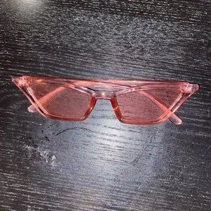 Pink Cateye Sunglasses